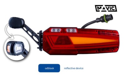 Horpol LED Begrenzungsleuchte 12-24V Orange-Rot Universal - FahrzeugLED