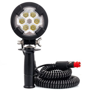 Work light RAPTOR LRD 3185 with handle and cigarette lighter plug (diffused light, 2600 lm)