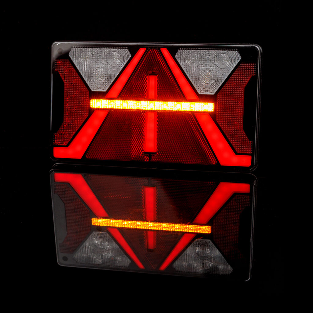 Rear multifunction lamp STRADA LZD 3034 (right) without fog light and reverse light (5-pin bayonet socket)