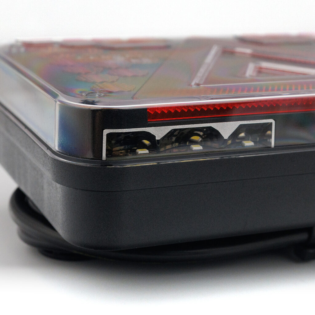 Rear multifunction lamp HORUS LZD 3423 (left) 6-function (with bottom number plate light)