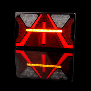 Rear multifunction lamp STRADA LZD 3007 (left) without reverse light and license plate light (5-pin bayonet socket)